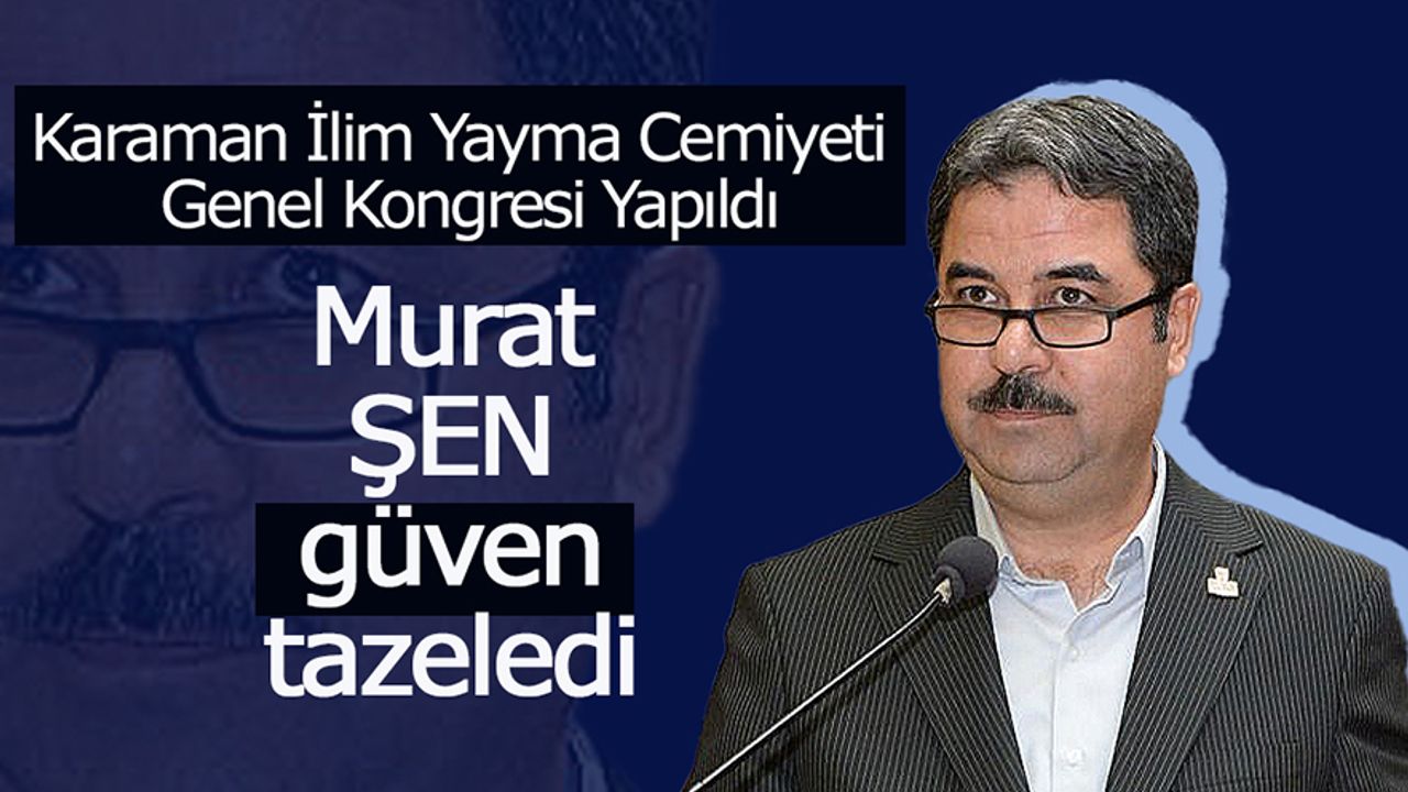 Murat Şen Hoca ve Ekibi Güven Tazeledi