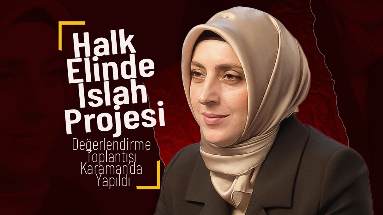 Halk Elinde Islah Projesi Değerlendirme Toplantısı