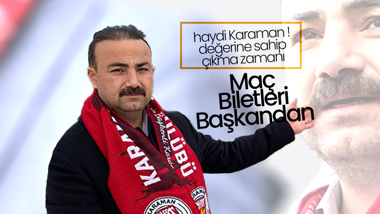 Karaman FK’dan Taraftara Anlamlı Jest