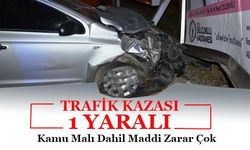 Trafik Kazası 1 Yaralı