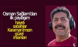 Seçimlerden Sonra Osman Sağlam'dan İlk Paylaşım