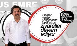 Vekil Osman Sağlam'dan Anlamlı Ziyaret