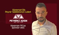 Peynirci Adem Karaman FK'ya Sponsor  Oldu
