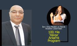 İbn-i Sina  Anadolu Lisesinden 100. Yıla Yakışır Program