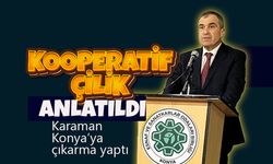 Konya'da Kooperatifçilik Eğitimi Düzenlendi