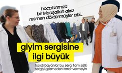 Karaman'da Açılan Giyim Sergisine Büyük İlgi
