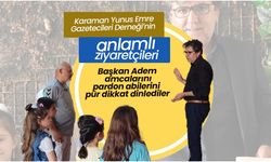 Miniklerden Başkan Kocatürk'e Anlamlı Ziyaret