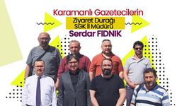 Gazetecilerden SGK İl Müdürü Serdar Fındık'a Ziyaret