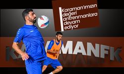 Karaman FK'da Antrenmanlar Devam Ediyor