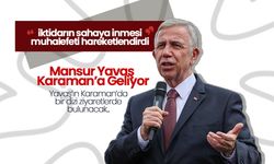 Siyasetin Etkili İsmi  Mansur Yavaş Karaman’a Geliyor