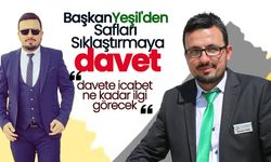 Başkan Yeşil'den Safları Sıklaştırmaya Davet