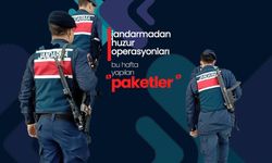 Jandarma Tarafından Bu Hafta Paketlenenler