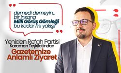 YRP Karaman Teşkilatı'ndan Gazetemize Anlamlı Ziyaret