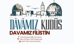 Karapınar’da Manevi Birlik: “Davamız Filistin, Davamız Kudüs”