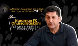 Süleyman Han: "Karaman FK İçin Birlik Olma Zamanı"