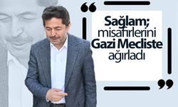 Sağlam ; Misafirlerini Gazi Mecliste Ağırladı