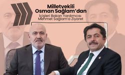 Sağlam’dan İçişleri Bakan Yardımcısı Mehmet Sağlam’a Ziyaret