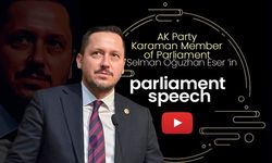 Parliament Speech by Selman Oğuzhan Eser