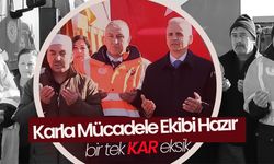 Karla Mücadele Ekibi Kışa Hazır