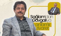 Sağlam'dan Gavgalı'ya Anlamlı Ziyaret