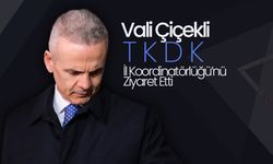 Vali Çiçekli TKDK İl Koordinatörlüğü’nü Ziyaret Etti