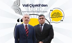 Vali Çiçekli’den TCDD Karaman Gar Müdürlüğüne Ziyaret