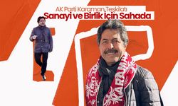 AK Parti Karaman Teşkilatı Sanayi ve Birlik İçin Sahada