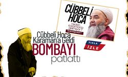 Cübbeli Hoca Karaman'a Geldi Bombayı Patlattı