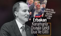 Erbakan, Karaman'a Duayla Geldi, Dua İle Gitti