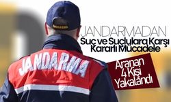 Karaman’da Aranan 4 Kişi Yakalandı