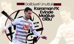 Karaman FK Evinde Mağlup Oldu