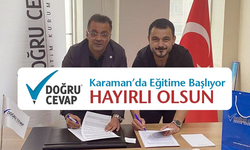 Doğru Cevap Karaman’da Eğitime Başlıyor