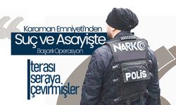 Karaman'da Teras Katı Kenevir Serasına Çevirdiler