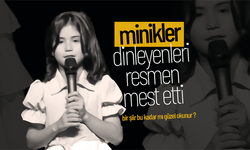 Karaman'da Minikler Dinleyenleri Remen Mest Etti