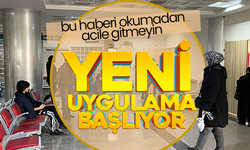 Karaman Hastanesinde Yeni Uygulama Başlıyor
