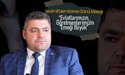 Ahmet Sevimli'den Karne Günü Mesajı