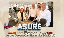 AK Parti Karaman Teşkilatı Aşure Geleneğini Bu Yıl da Sürdürdü