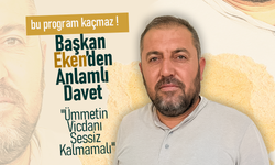 Başkan Abdurrahman Eken'den Anlamlı Davet