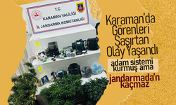 Karaman'da Görenleri Şaşırtan Olay Yaşandı