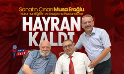 Sanatın Çınarı Musa Eroğlu, Karaman Eğitim ve Araştırma Hastanesi’nde