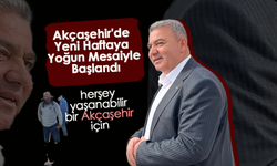Akçaşehir'de Yeni Haftaya Yoğun Mesaiyle Başlandı