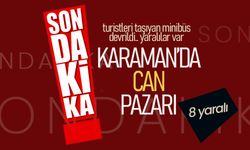 Karaman'da Can Pazarı, 8 Yaralı Var
