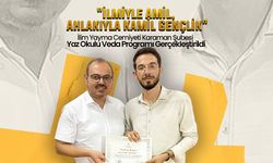 İlim Yayma Cemiyeti Karaman Şubesi'nden Veda Programı