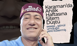 Karaman'da Ahilik Haftasına Sitem Düştü