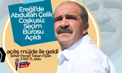 Seçim Bürosu Açılışı Müjdeli Haberle Geldi