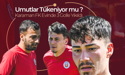 Karaman FK Evinde 3 Golle Yıkıldı