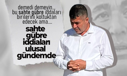Sahte Gübre İddiaları Ulusal Medyada