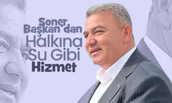 Soner Yeşıldaş’tan Halkına Su Gibi Hizmet!