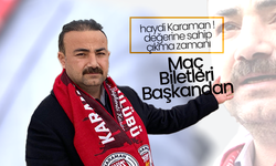 Karaman FK’dan Taraftara Anlamlı Jest