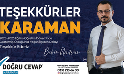 Doğru Cevap Eğitim Kurumları'ndan  Gönülden Teşekkür